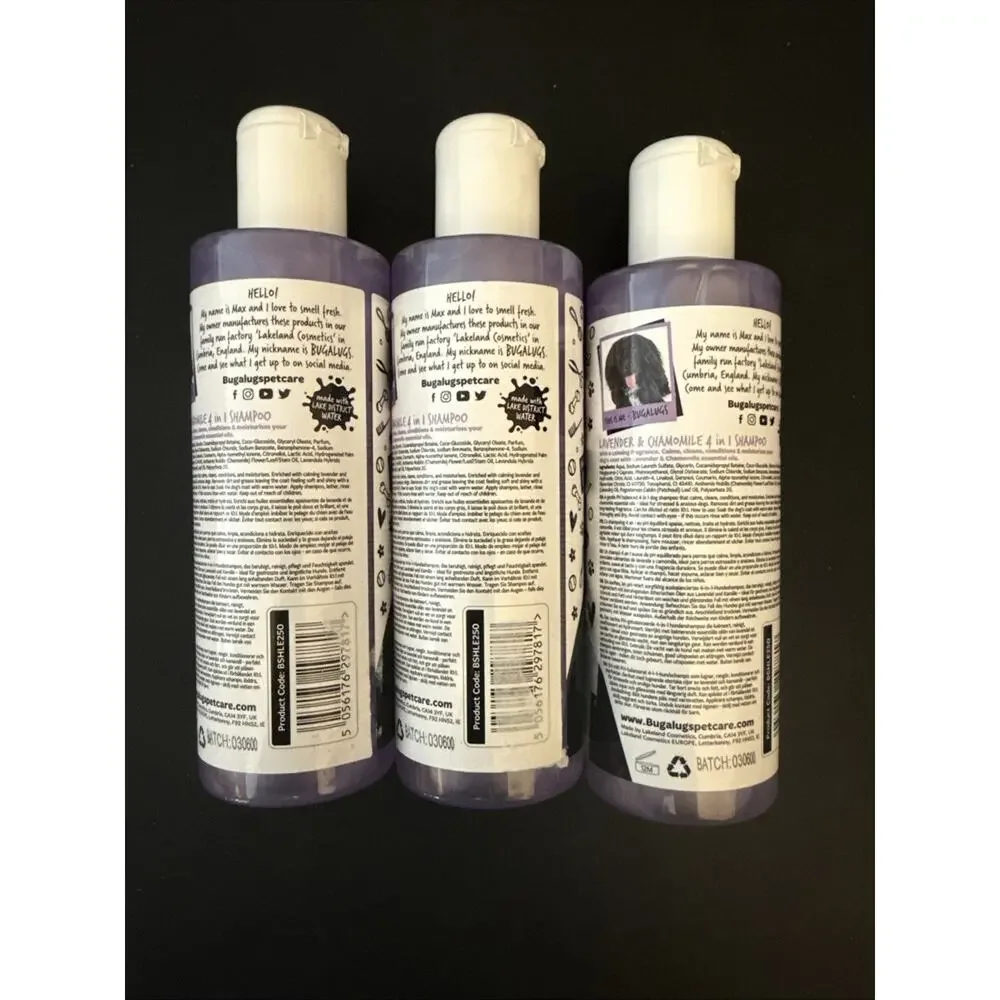 BUGALUGS dog shampoo